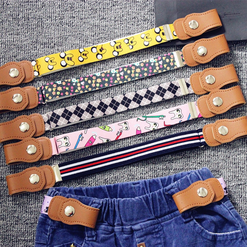 Kids Belt Elastic Buckleless